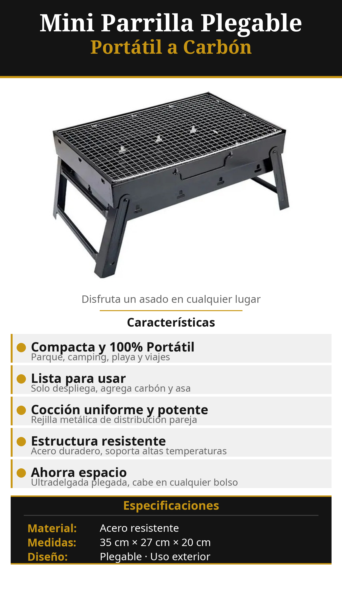 Parrilla Portatil