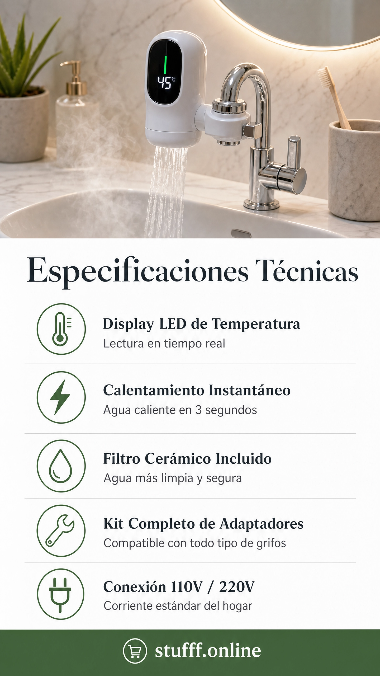 Calentador de Agua
