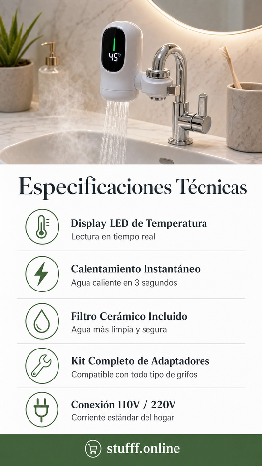 Calentador de Agua